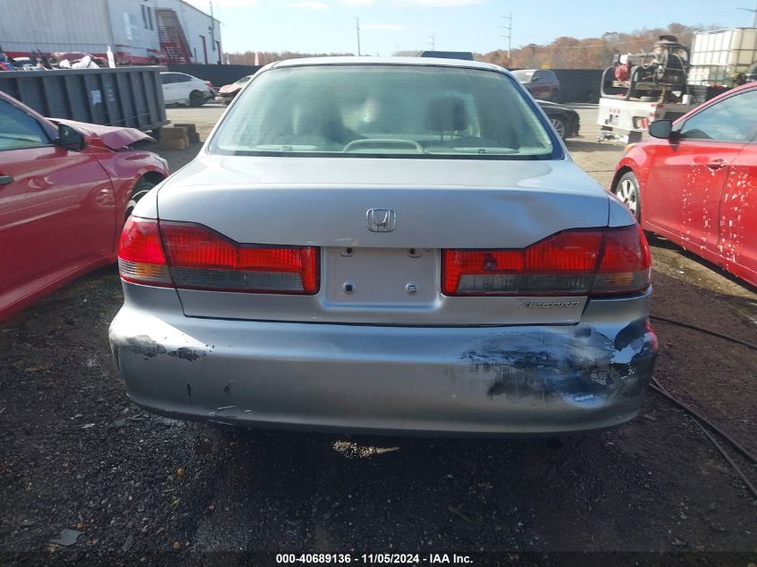 2001 Honda Accord 2.3 Ex VIN: 1HGCG56691A132186 Lot: 40689136