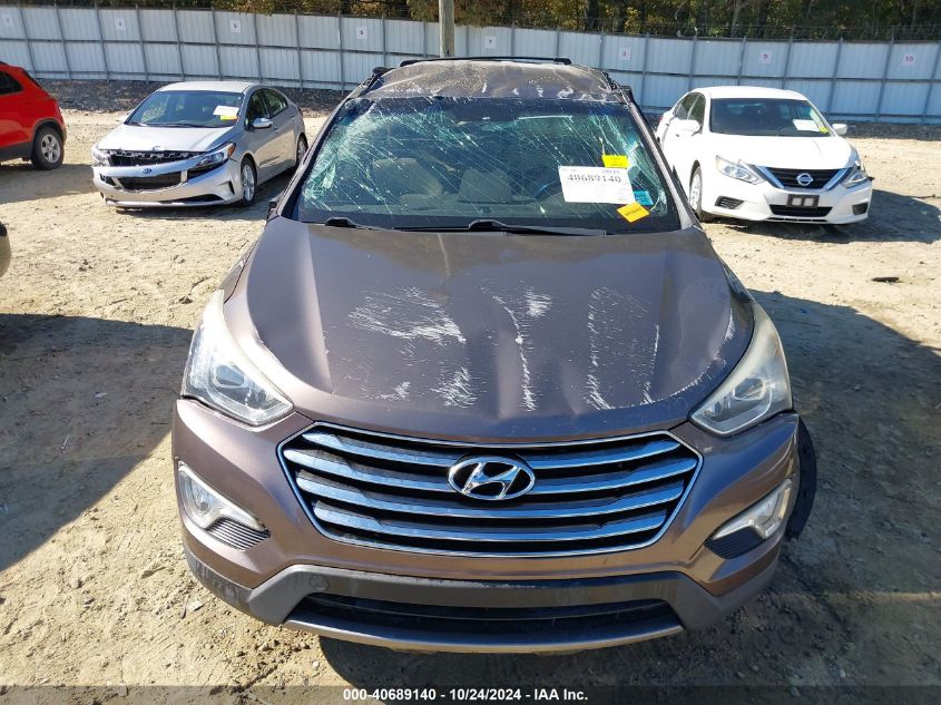 2013 Hyundai Santa Fe Gls VIN: KM8SM4HF5DU007002 Lot: 40689140