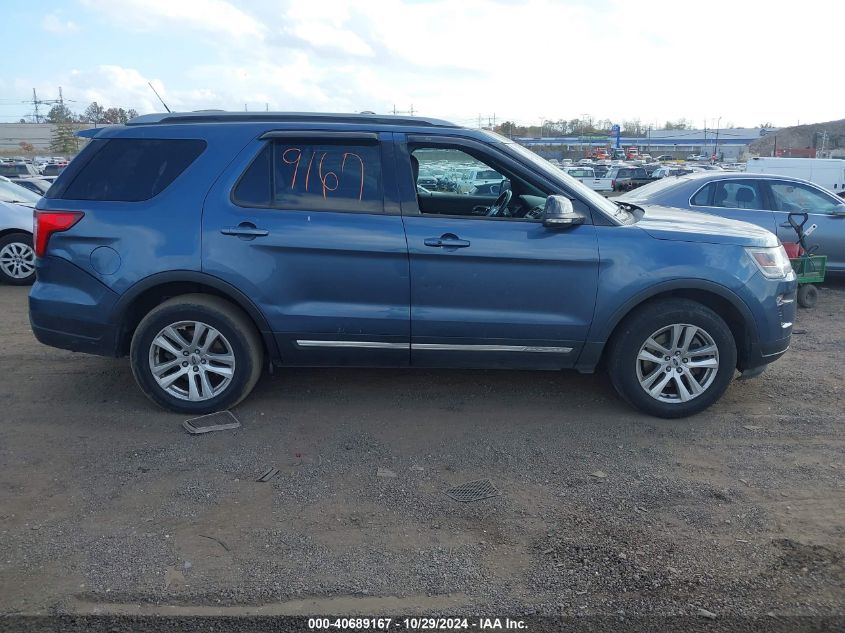 2018 Ford Explorer Xlt VIN: 1FM5K8DH1JGB37967 Lot: 40689167