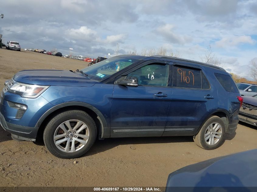 2018 Ford Explorer Xlt VIN: 1FM5K8DH1JGB37967 Lot: 40689167