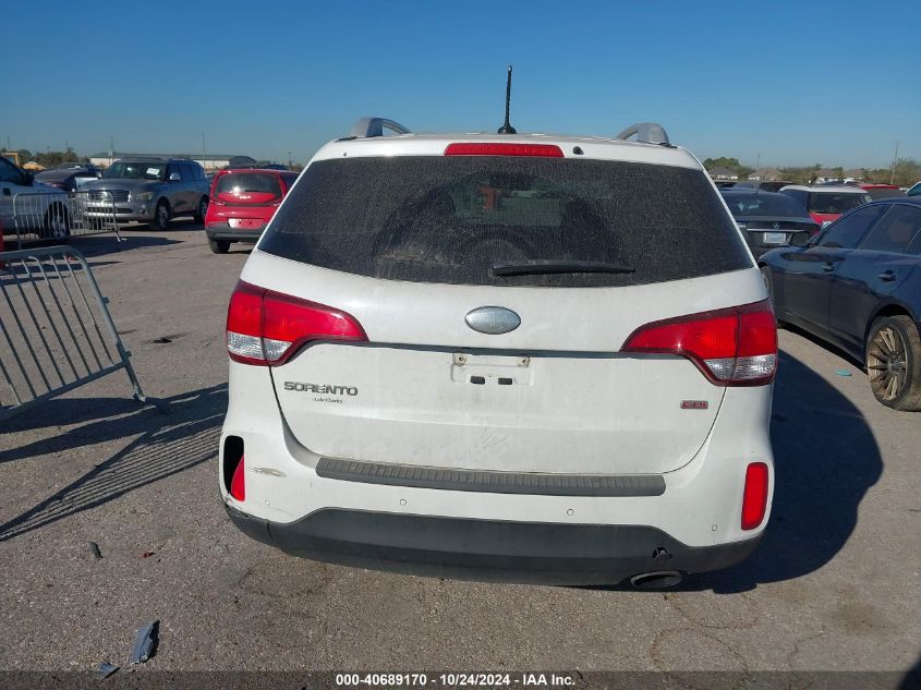 2015 Kia Sorento Lx VIN: 5XYKT3A63FG558464 Lot: 40689170