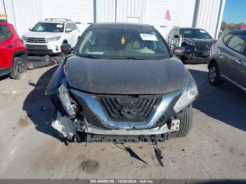 2015 Nissan Murano S VIN: 5N1AZ2MG9FN253449 Lot: 40689198