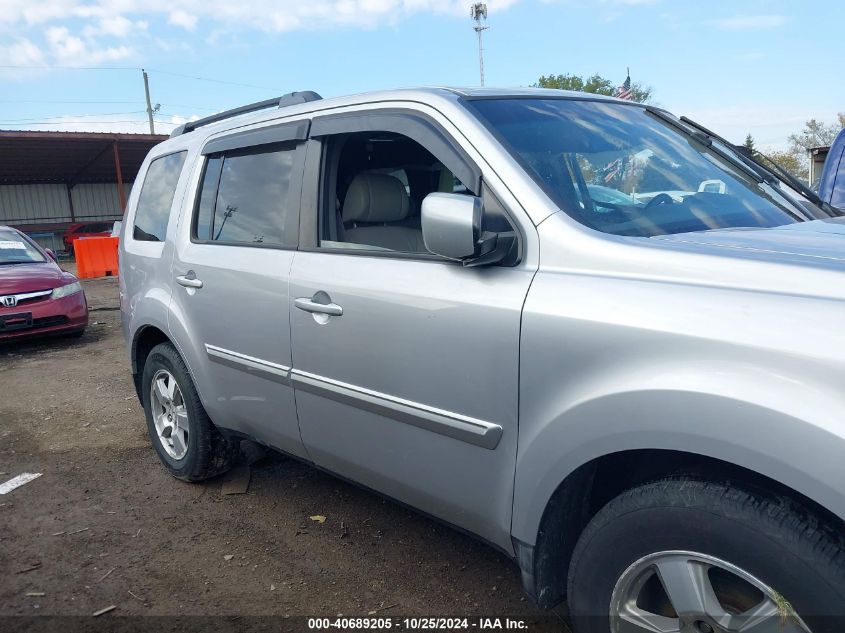 2010 Honda Pilot Ex-L VIN: 5FNYF4H64AB027237 Lot: 40689205