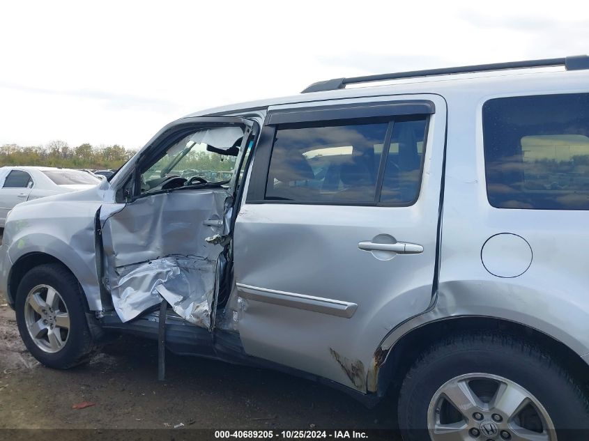 2010 Honda Pilot Ex-L VIN: 5FNYF4H64AB027237 Lot: 40689205