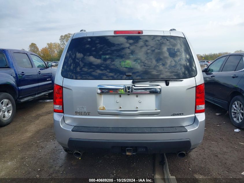 2010 Honda Pilot Ex-L VIN: 5FNYF4H64AB027237 Lot: 40689205