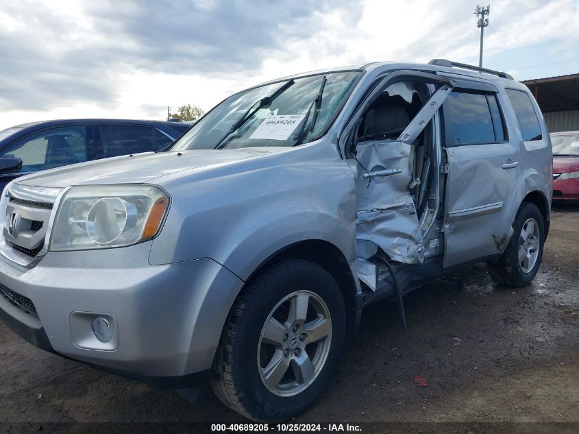 2010 Honda Pilot Ex-L VIN: 5FNYF4H64AB027237 Lot: 40689205