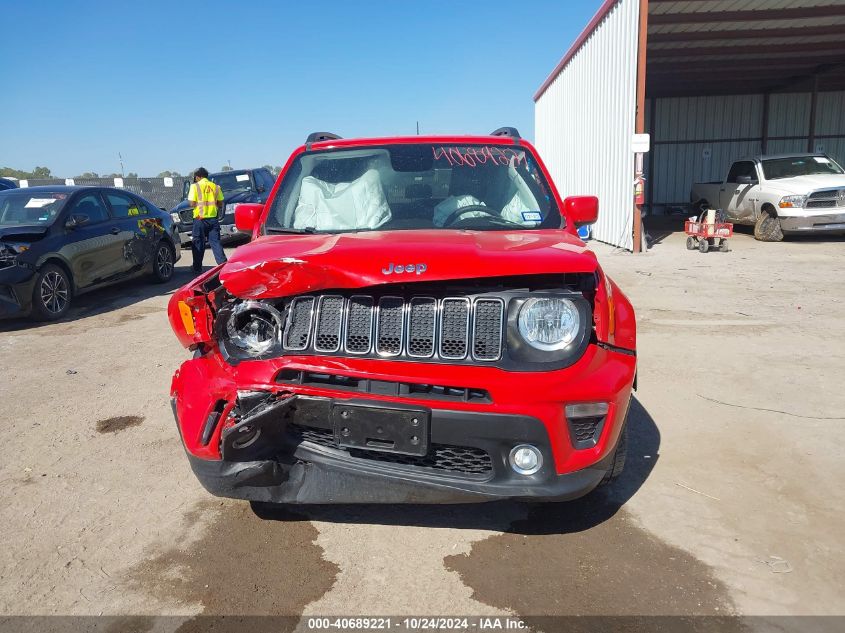 2019 Jeep Renegade Latitude Fwd VIN: ZACNJABB5KPK93296 Lot: 40689221