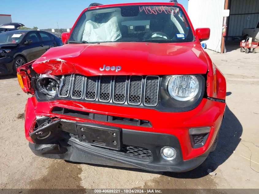 2019 Jeep Renegade Latitude Fwd VIN: ZACNJABB5KPK93296 Lot: 40689221