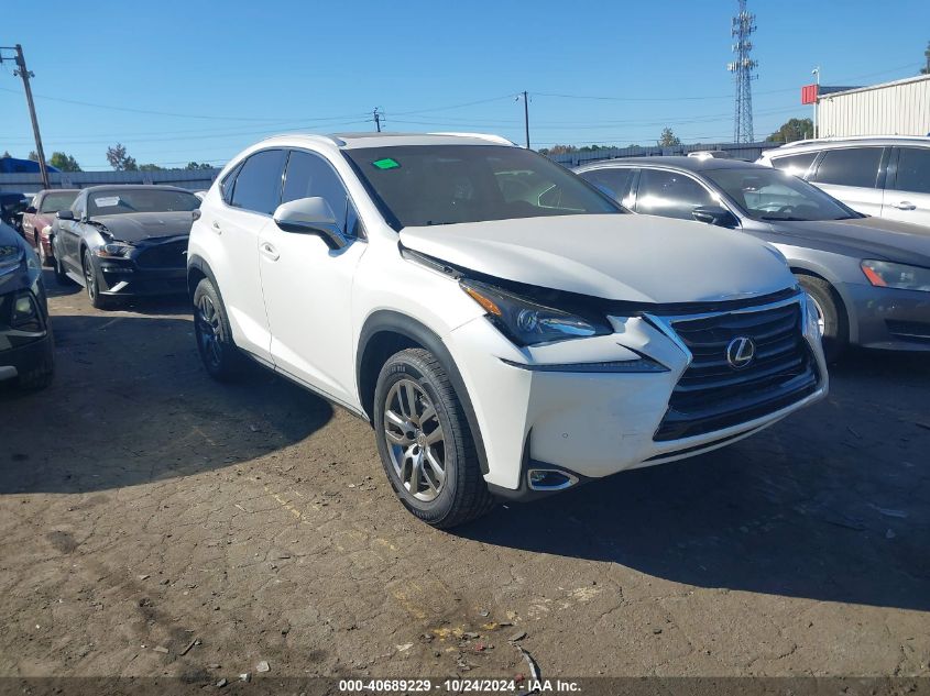 2015 Lexus Nx 200T VIN: JTJYARBZ4F2014123 Lot: 40689229