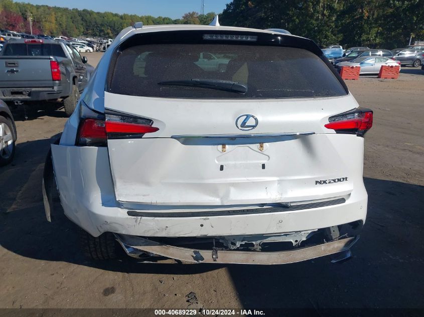 2015 Lexus Nx 200T VIN: JTJYARBZ4F2014123 Lot: 40689229