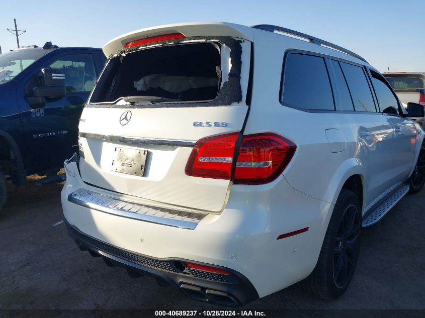 2019 Mercedes-Benz Amg Gls 63 4Matic VIN: 4JGDF7FE6KB212352 Lot: 40689237