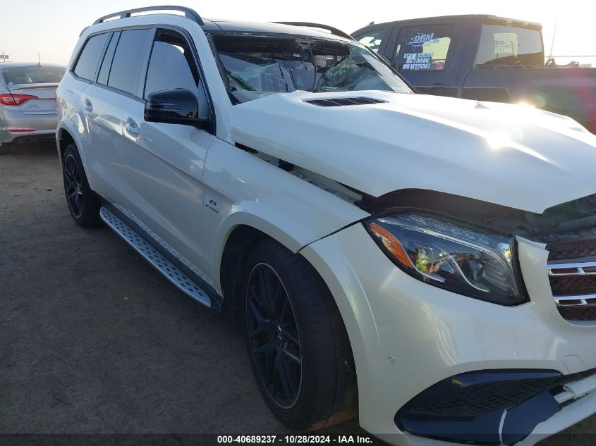 2019 Mercedes-Benz Amg Gls 63 4Matic VIN: 4JGDF7FE6KB212352 Lot: 40689237