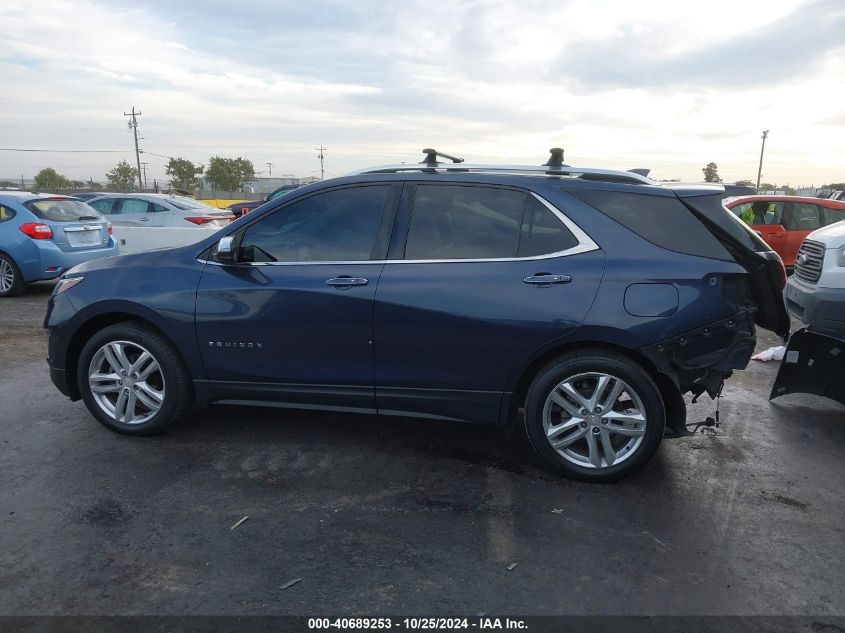 2018 Chevrolet Equinox Premier VIN: 3GNAXMEVXJL110108 Lot: 40689253