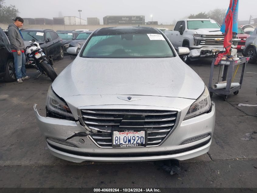 2016 Hyundai Genesis 3.8 VIN: KMHGN4JE3GU140141 Lot: 40689264