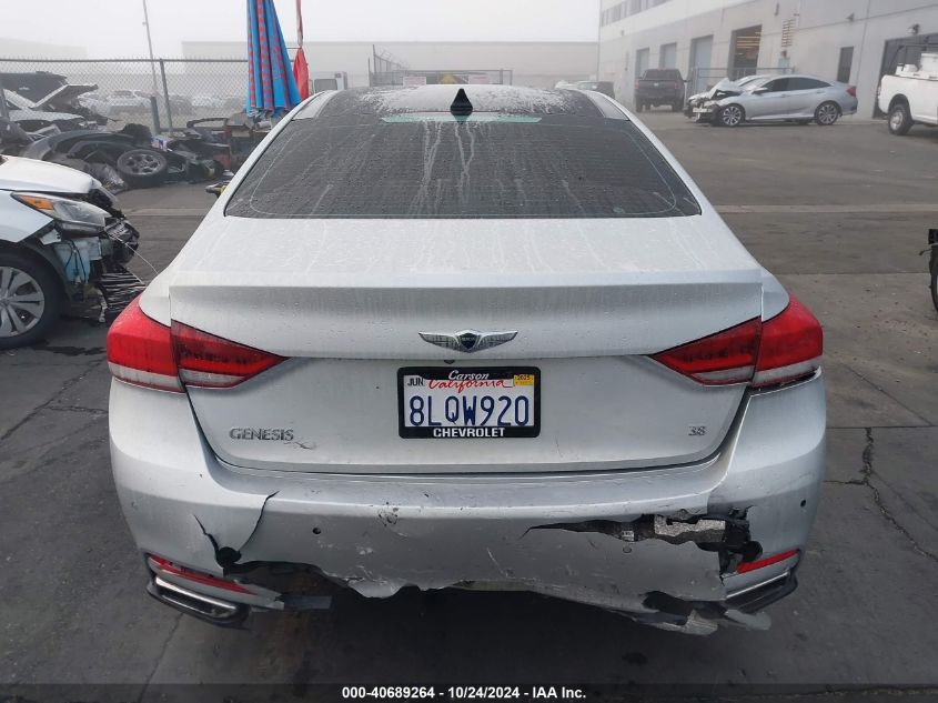 2016 Hyundai Genesis 3.8 VIN: KMHGN4JE3GU140141 Lot: 40689264