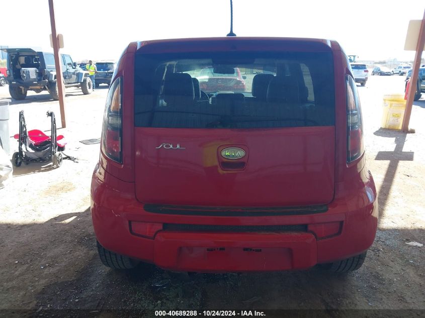 2011 Kia Soul + VIN: KNDJT2A26B7294473 Lot: 40689288