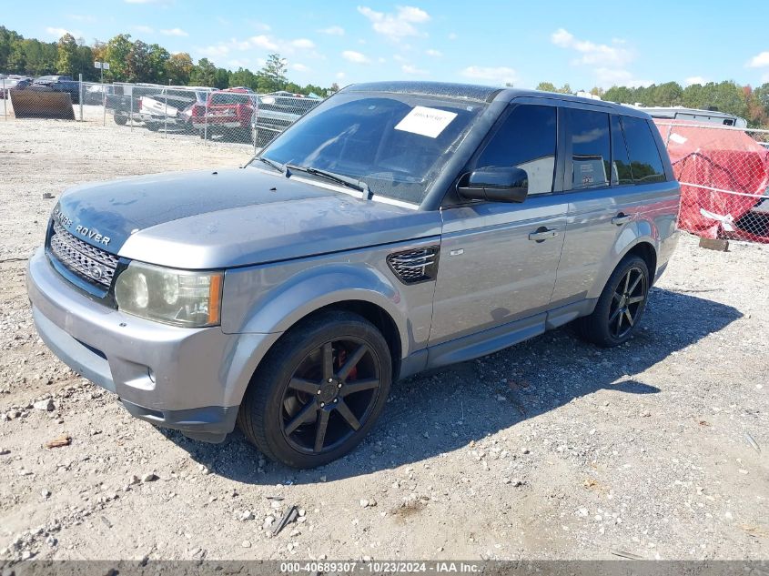 Vin: salsk2d48ca747624, lot: 41178631, land rover range rover sport hse 20122
