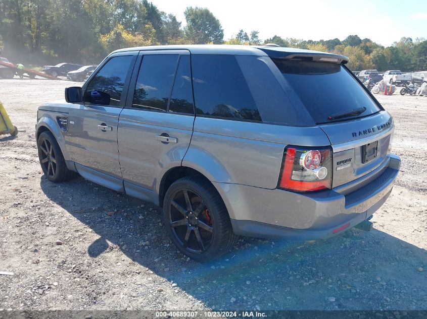 Vin: salsk2d48ca747624, lot: 41178631, land rover range rover sport hse 20123