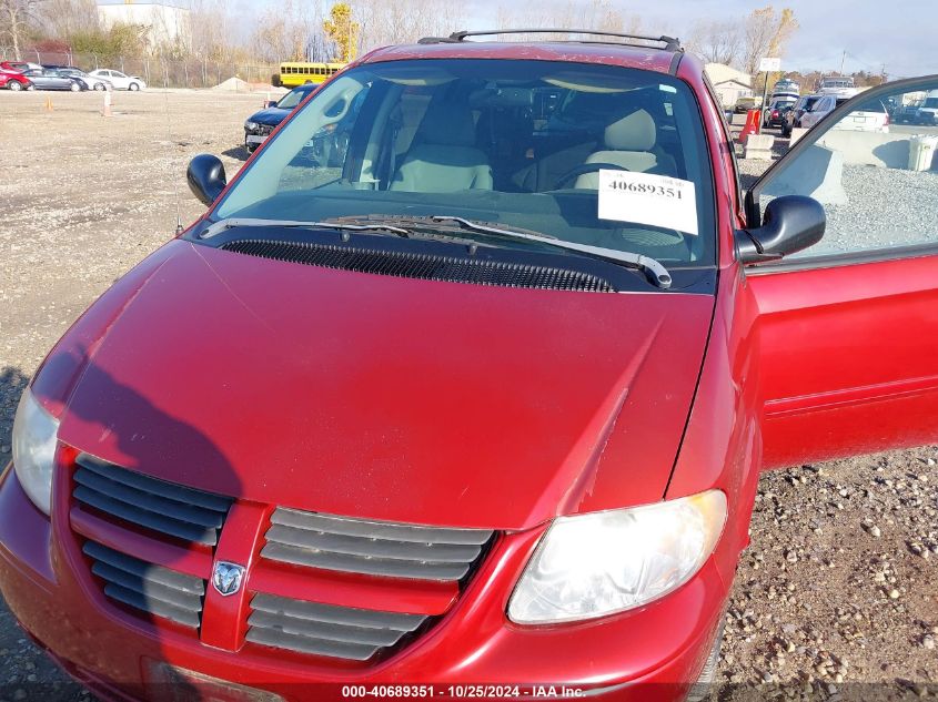 2007 Dodge Grand Caravan Sxt VIN: 2D4GP44L07R308956 Lot: 40689351