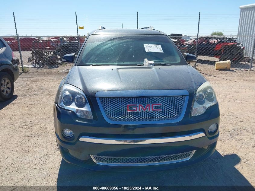 2012 GMC Acadia Denali VIN: 1GKKRTEDXCJ228683 Lot: 40689356