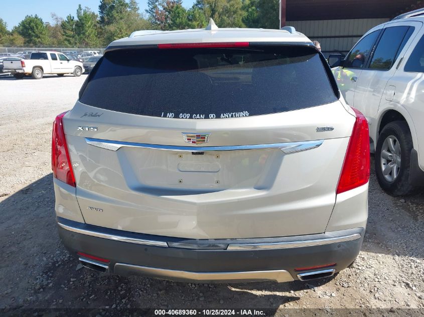 2017 Cadillac Xt5 Platinum VIN: 1GYKNFRSXHZ102747 Lot: 40689360