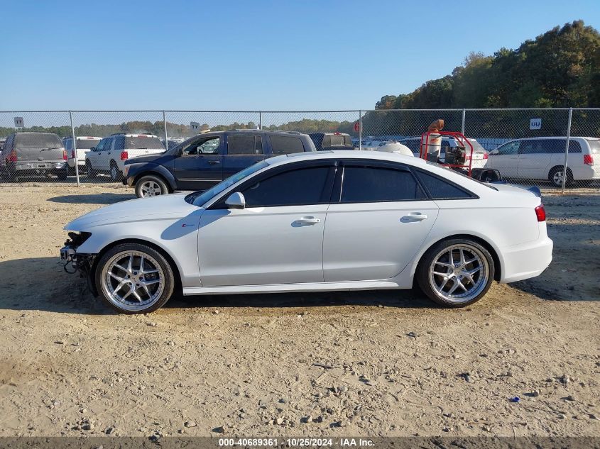 2016 Audi A6 3.0T Premium Plus VIN: WAUHGAFCXGN083257 Lot: 40689361