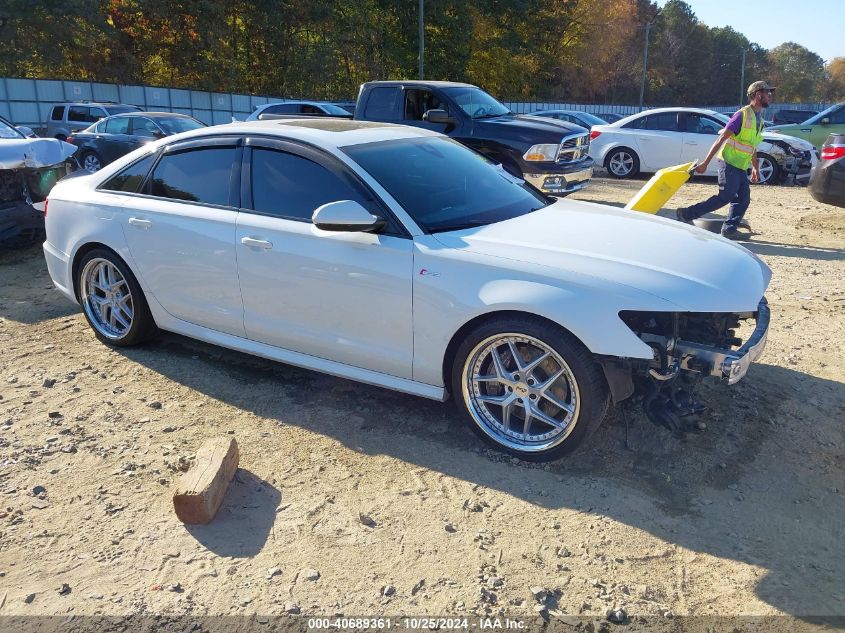 2016 AUDI A6 3.0T PREMIUM PLUS - WAUHGAFCXGN083257