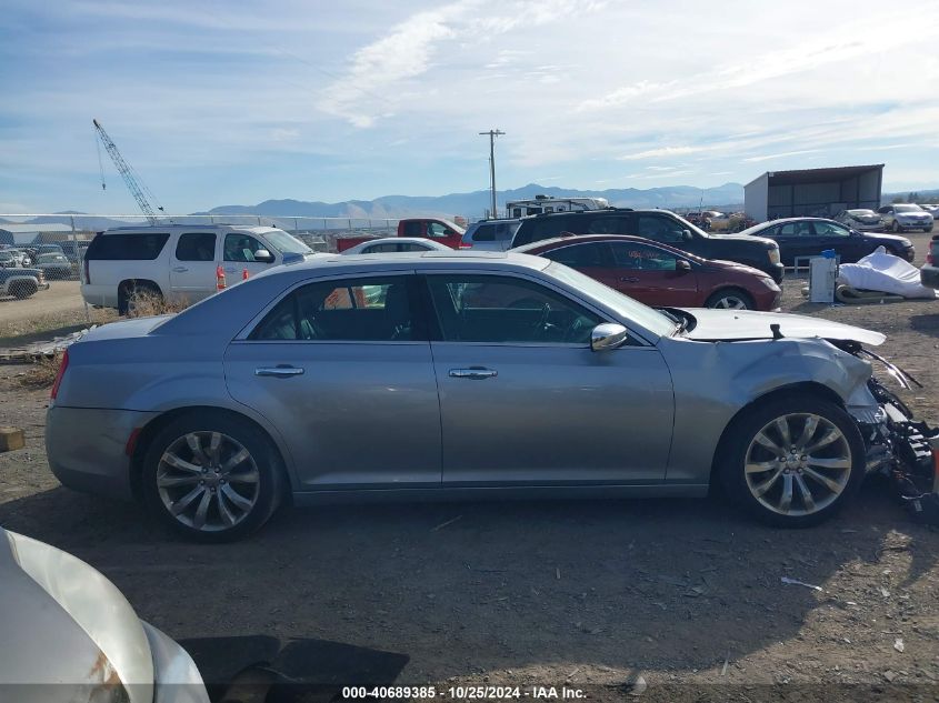 2018 Chrysler 300 Limited VIN: 2C3CCAEG2JH274785 Lot: 40689385