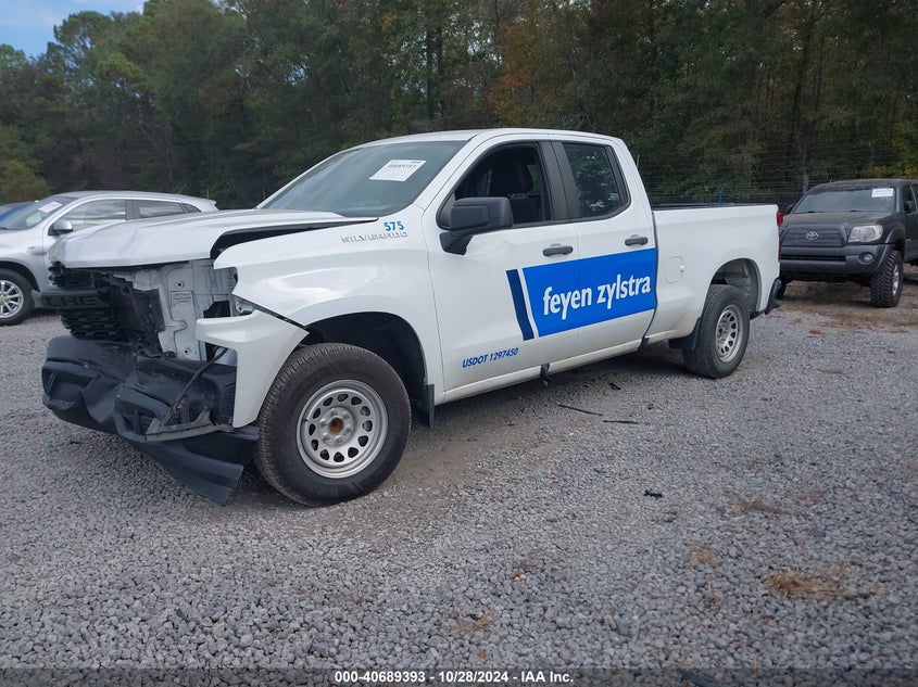 2021 CHEVROLET SILVERADO VIN: 1GCRWAEF3MZ372345