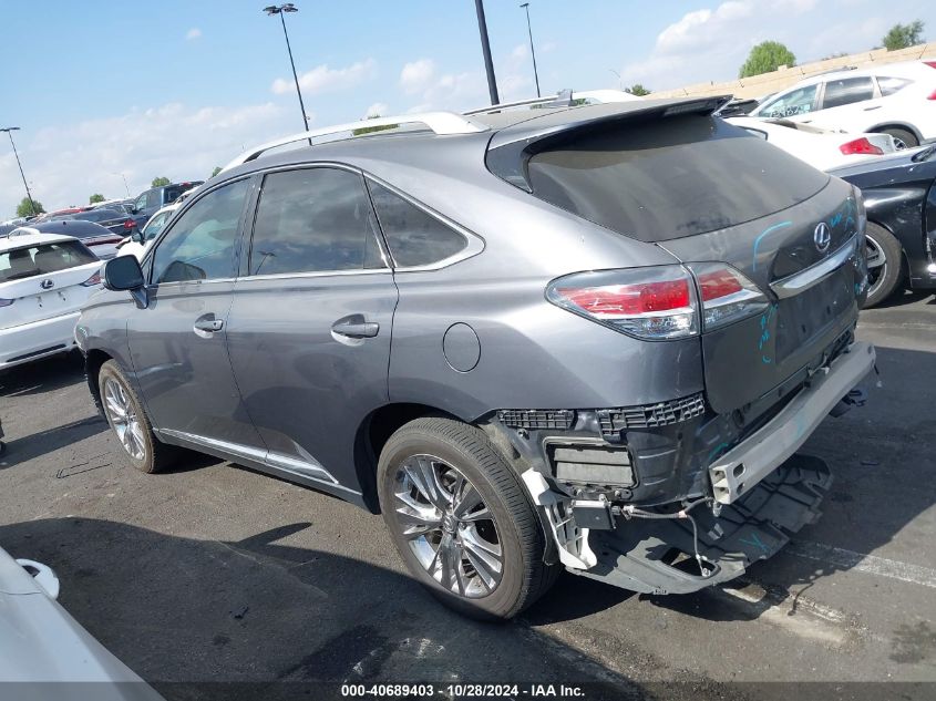 2013 Lexus Rx 350 VIN: 2T2ZK1BA4DC110277 Lot: 40689403