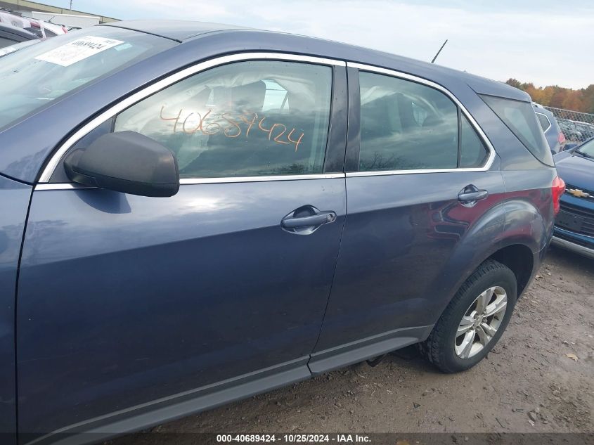 2013 Chevrolet Equinox Ls VIN: 2GNALBEK4D6212258 Lot: 40689424