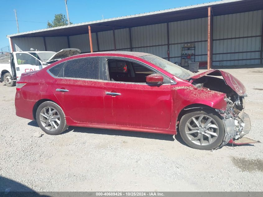 2014 Nissan Sentra Sr VIN: 3N1AB7AP7EL633353 Lot: 40689426