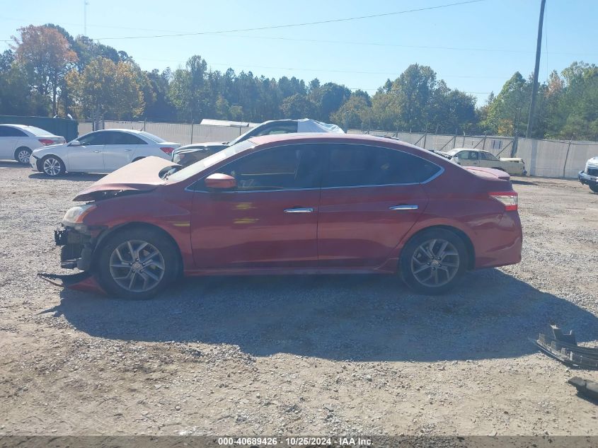 2014 Nissan Sentra Sr VIN: 3N1AB7AP7EL633353 Lot: 40689426