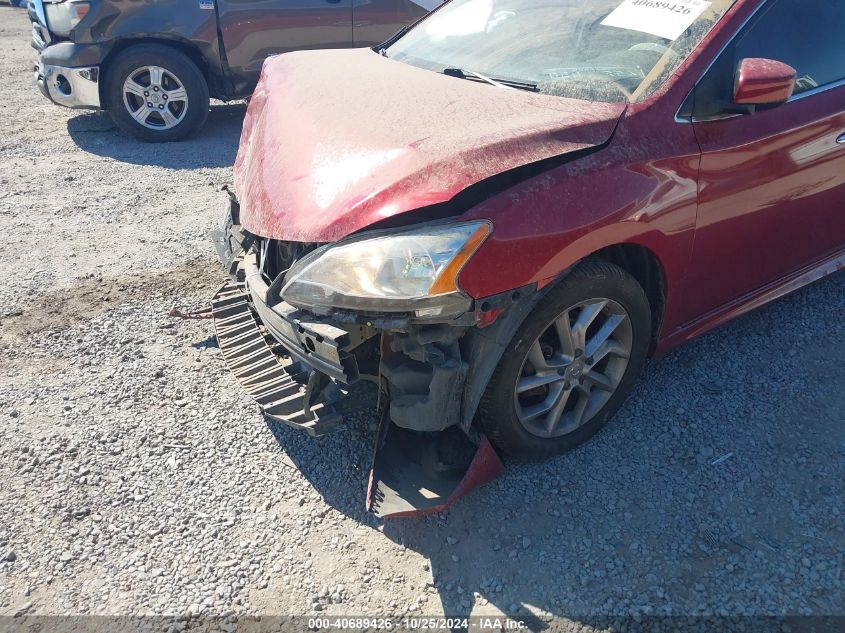 2014 Nissan Sentra Sr VIN: 3N1AB7AP7EL633353 Lot: 40689426