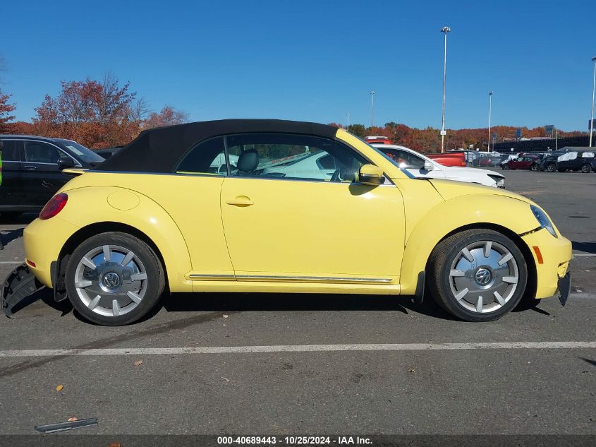 2013 Volkswagen Beetle 2.5L VIN: 3VW5P7AT9DM802789 Lot: 40689443