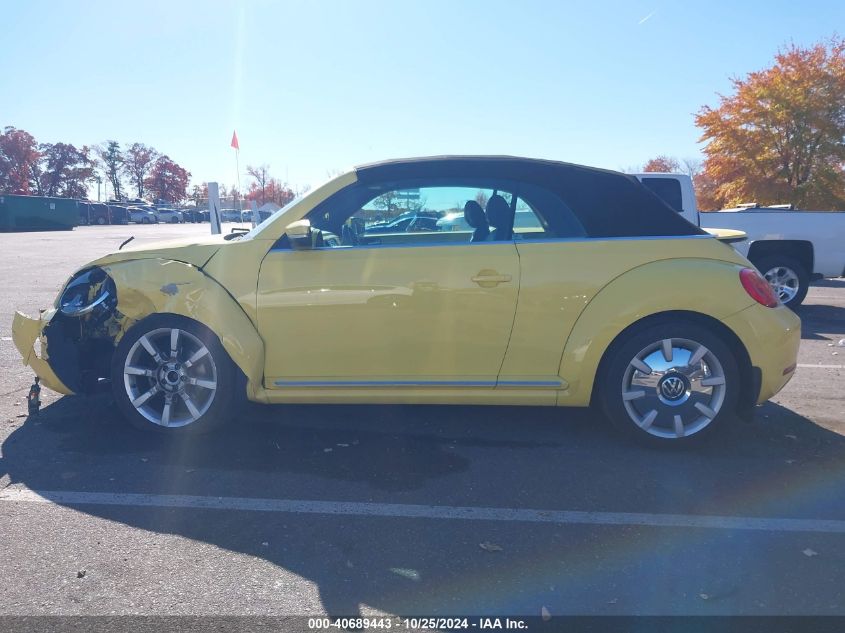 2013 Volkswagen Beetle 2.5L VIN: 3VW5P7AT9DM802789 Lot: 40689443