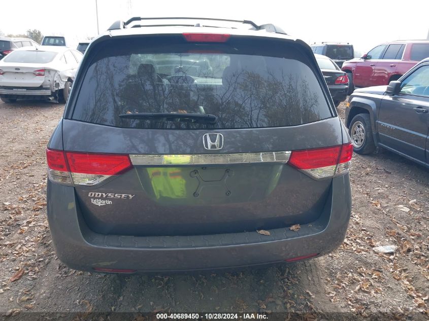 2016 Honda Odyssey Ex-L VIN: 5FNRL5H63GB075663 Lot: 40689450