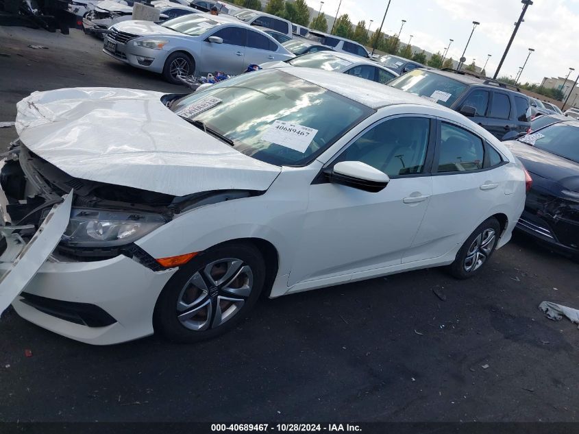 2017 Honda Civic Lx VIN: 19XFC2F56HE209195 Lot: 40689467