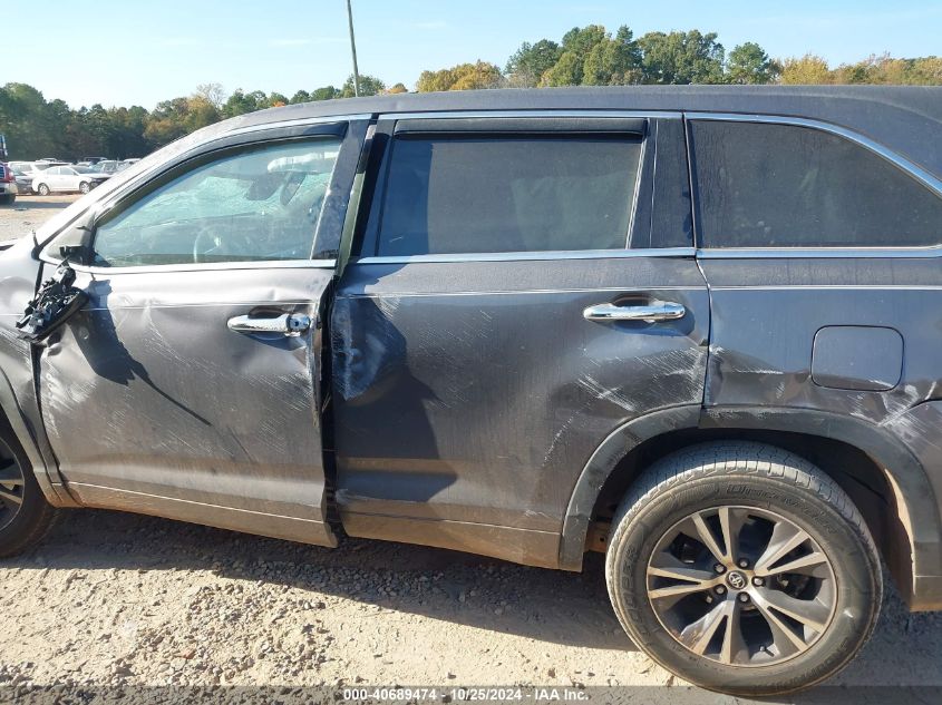 2018 Toyota Highlander Le VIN: 5TDZARFH6JS040622 Lot: 40689474