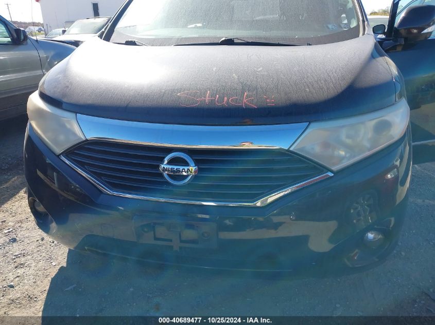 2011 Nissan Quest Le VIN: JN8AE2KP8B9000455 Lot: 40689477