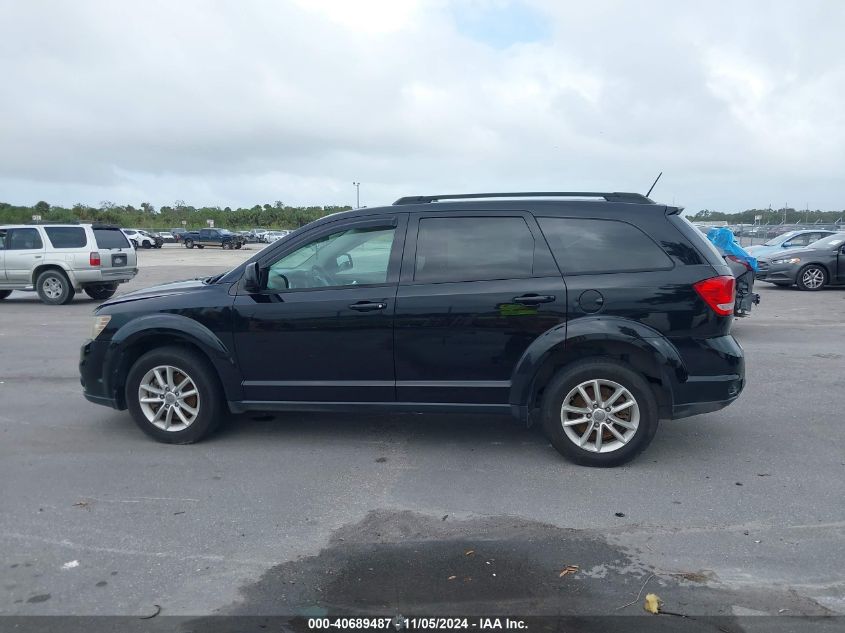 2016 Dodge Journey Sxt VIN: 3C4PDDBG0GT220983 Lot: 40689487