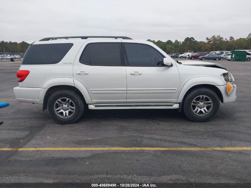 2006 Toyota Sequoia Limited VIN: 5TDZT38A16S270342 Lot: 40689498