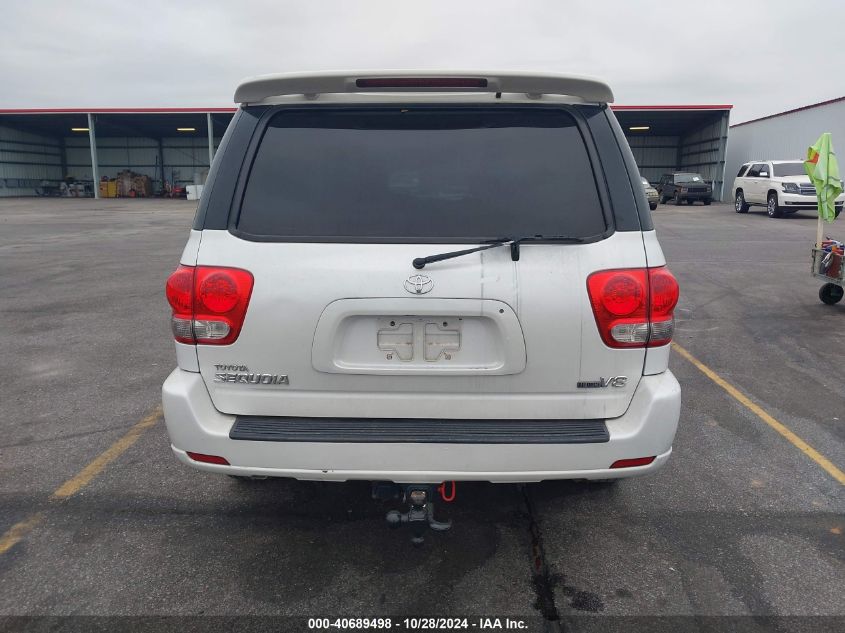 2006 Toyota Sequoia Limited VIN: 5TDZT38A16S270342 Lot: 40689498