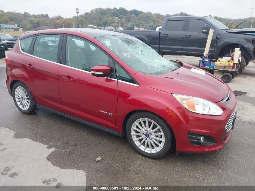 2016 Ford C-Max Hybrid Sel VIN: 1FADP5BU4GL101597 Lot: 40689501