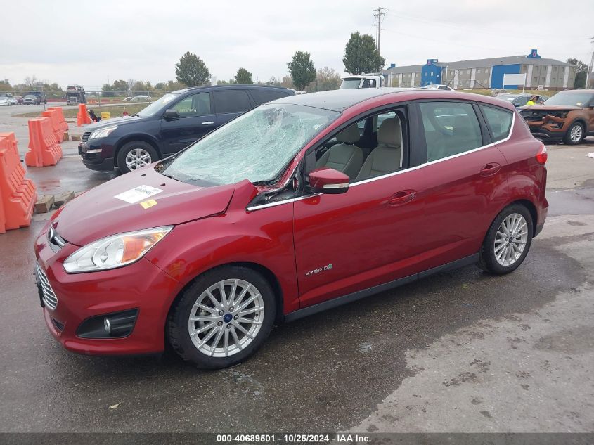 2016 Ford C-Max Hybrid Sel VIN: 1FADP5BU4GL101597 Lot: 40689501