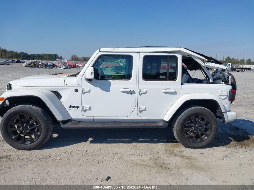 2023 Jeep Wrangler 4-Door High Altitude 4X4 VIN: 1C4HJXEN2PW592876 Lot: 40689503