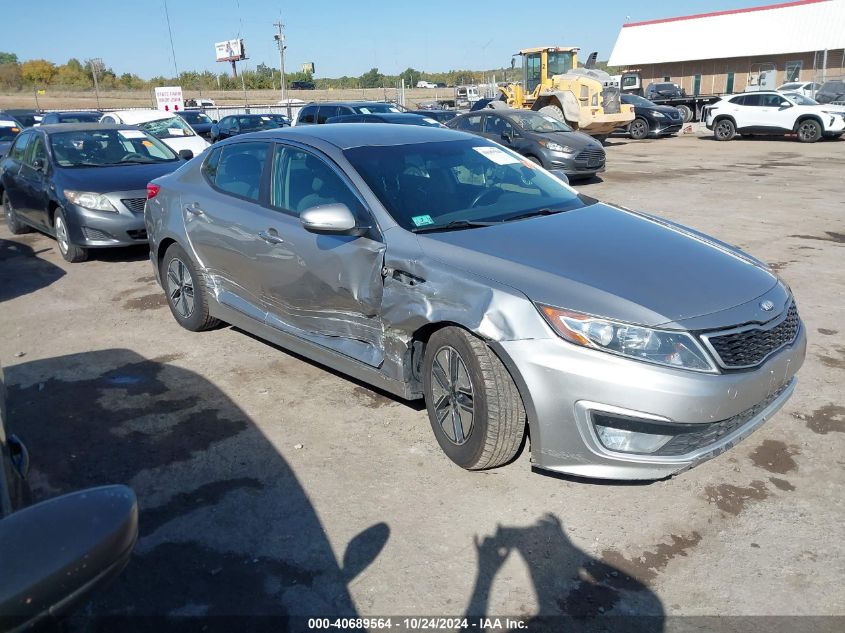 2012 Kia Optima Hybrid Ex VIN: KNAGM4ADXC5033054 Lot: 40689564