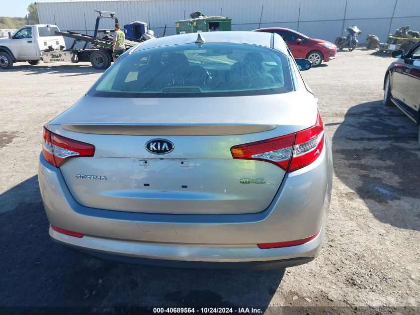 2012 Kia Optima Hybrid Ex VIN: KNAGM4ADXC5033054 Lot: 40689564