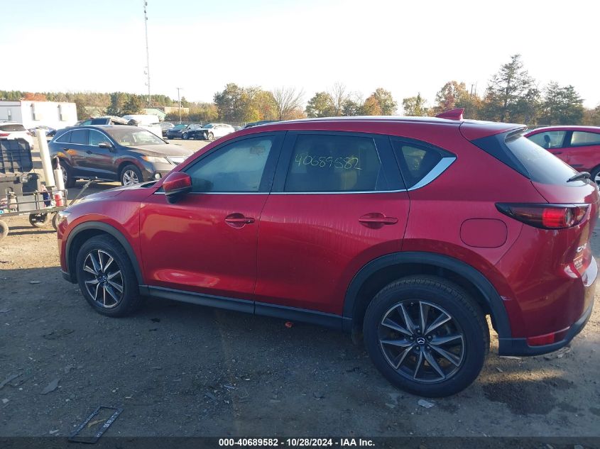 2018 Mazda Cx-5 Touring VIN: JM3KFACM2J0454500 Lot: 40689582