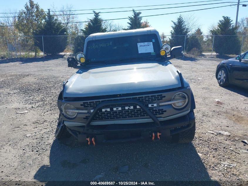 2022 Ford Bronco Badlands VIN: 1FMDE5CH9NLA92129 Lot: 40689587